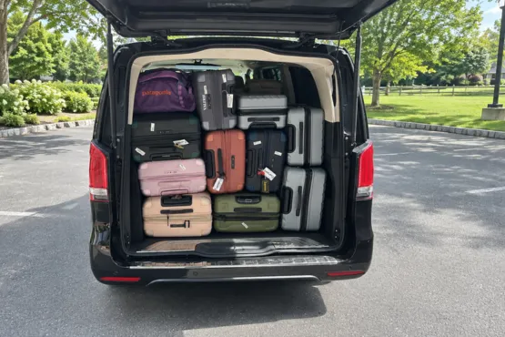 Véhicule van transport bagage